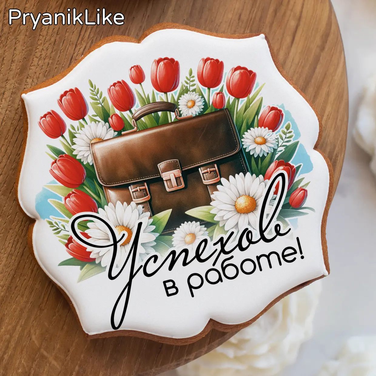 Тюльпаны с ромашками